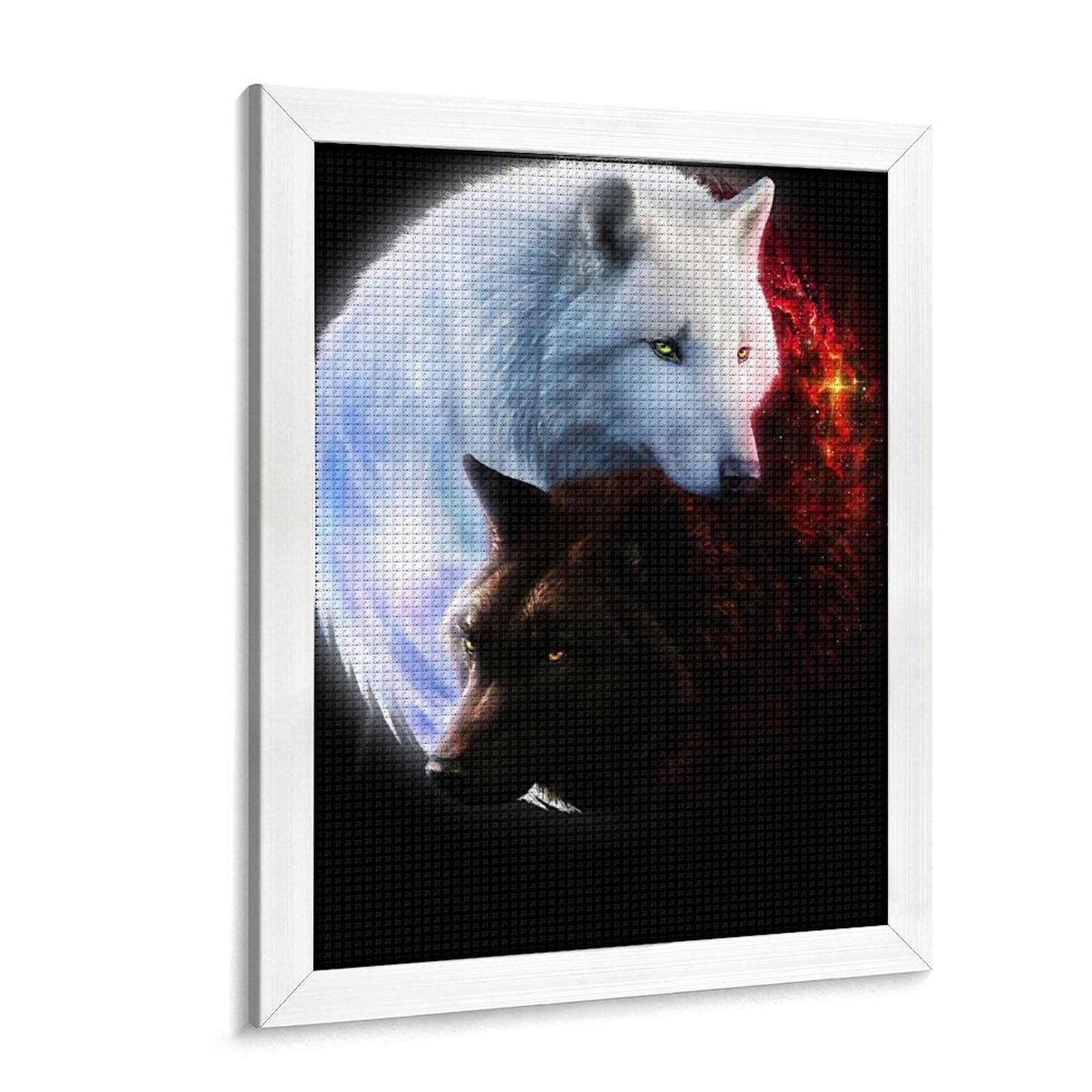 Amazon.co.jp: ダイヤモンドアート 狼 オオカミ キット ダイヤモンド